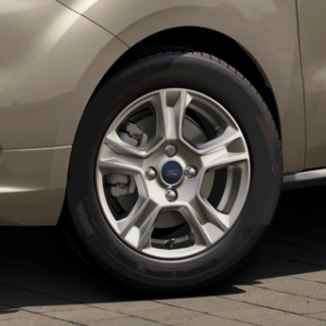 Platišče iz lahke zlitine 15" 5 x 2 kraki, srebrn